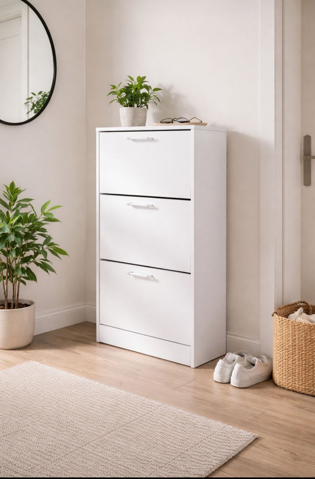 SlimSpace Hazır Kurulu Akıllı Ayakkabılık (112x25x65cm)